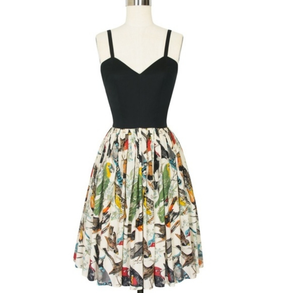 Trashy Diva Ruby Birds of a Feather Dress